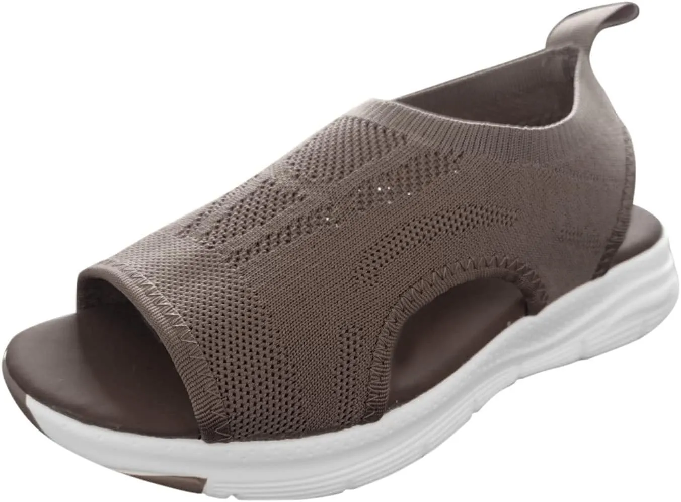 Women Orthopedic Walking Sandals Breathable Mesh Wedge Heels Dressy Summer Shoes Arch Support Adjustable Straps Casual Open Toe Flip Flops