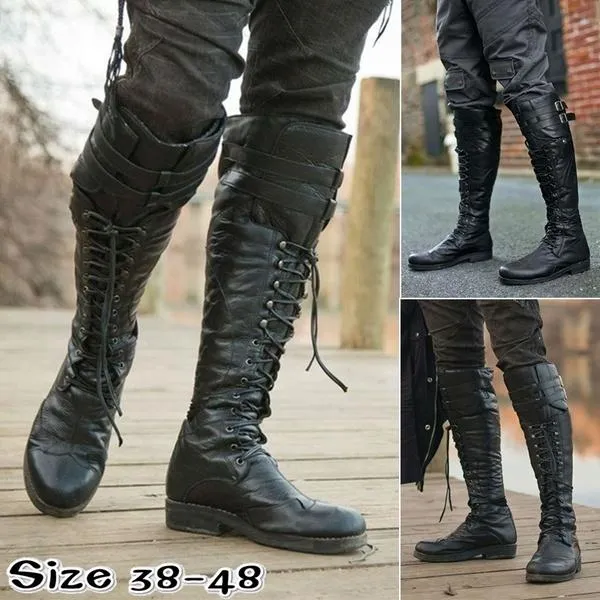Women riding boots mid calf motorcycle boots