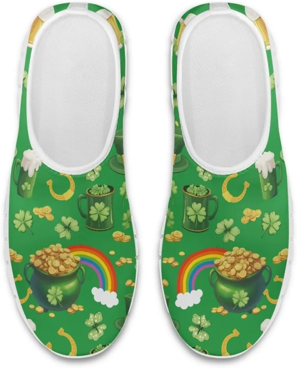 Women Slip On Walking Shoes Trendy Casual Shoes Novelty Workout Shoes