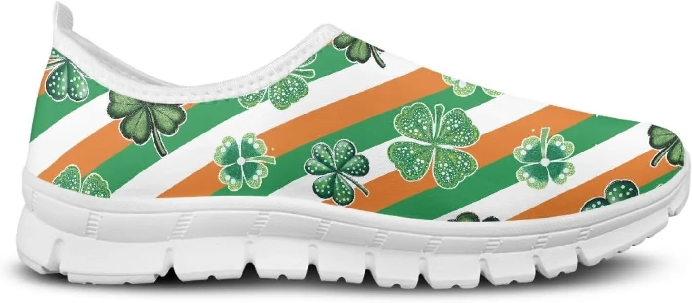 Women Slip On Walking Shoes Trendy Casual Shoes Novelty Workout Shoes