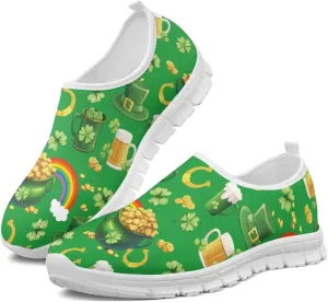 Women Slip On Walking Shoes Trendy Casual Shoes Novelty Workout Shoes