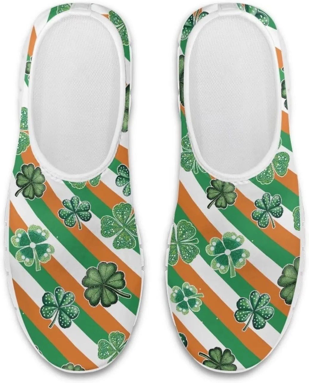 Women Slip On Walking Shoes Trendy Casual Shoes Novelty Workout Shoes