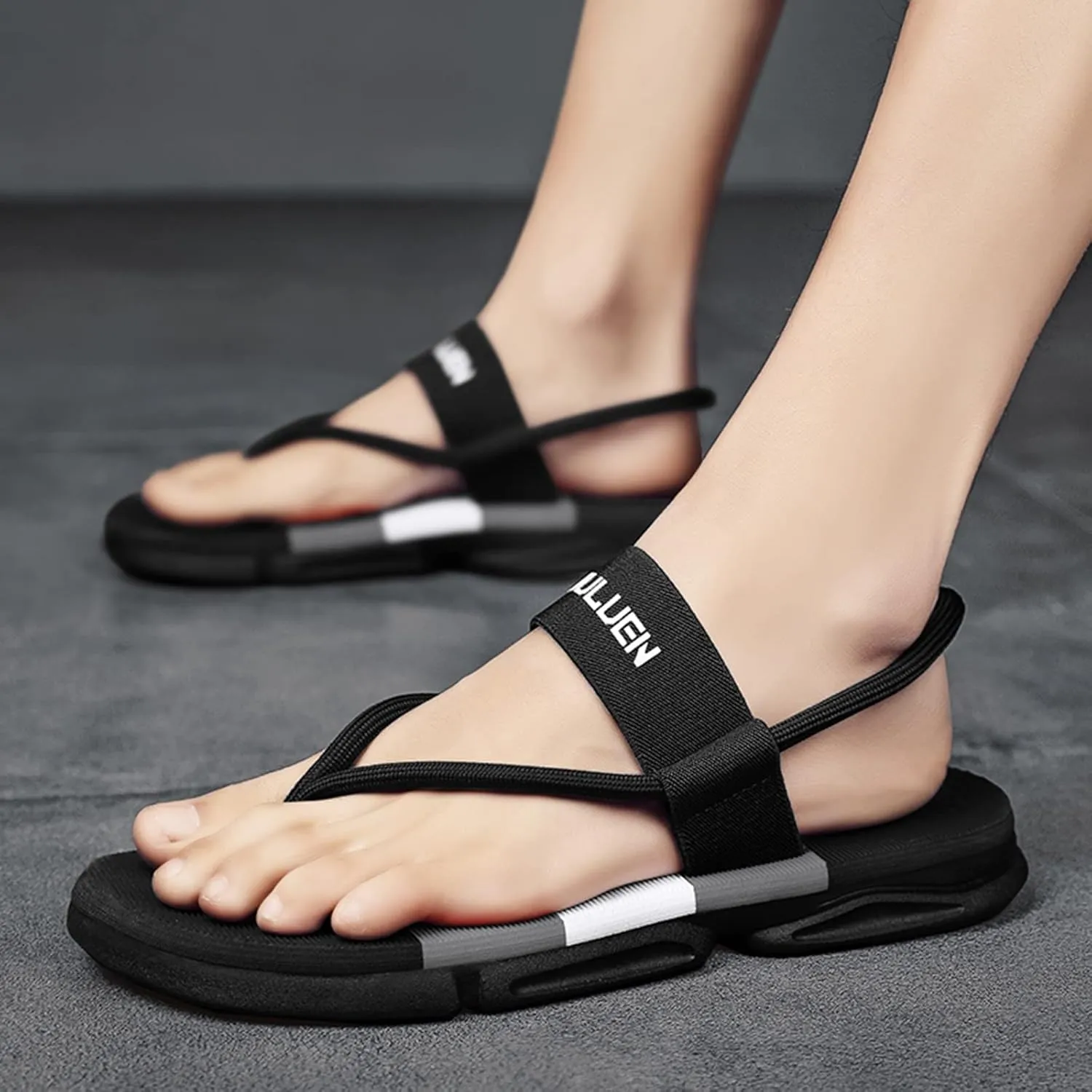 Women Toe Sandals Crystal Jelly Beach Flip Flops Female Students Korean Fashion Wear Summer Flat Sandals Flip Flop Designer Mens