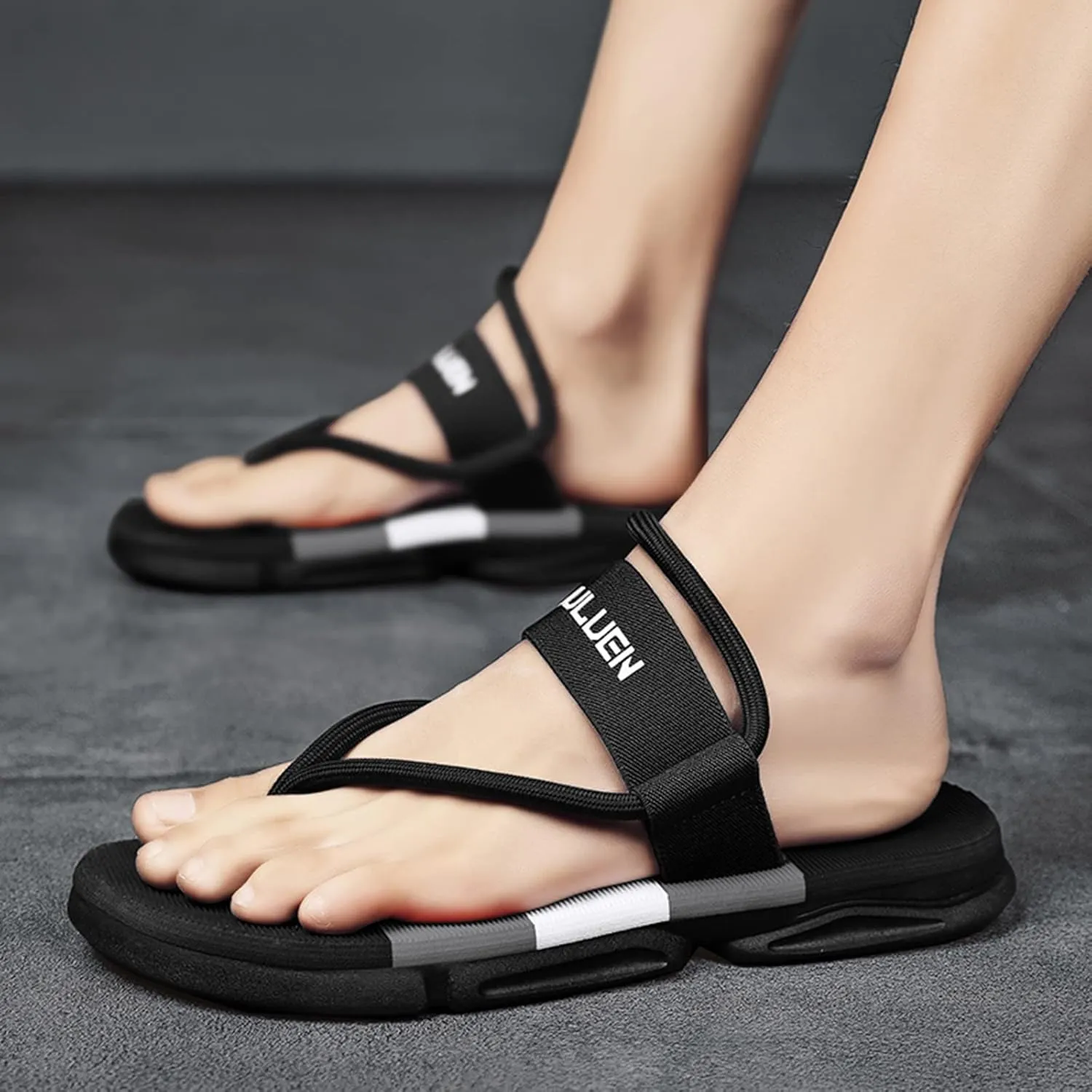 Women Toe Sandals Crystal Jelly Beach Flip Flops Female Students Korean Fashion Wear Summer Flat Sandals Flip Flop Designer Mens