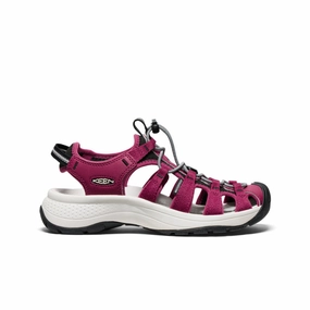 Dry Fit Women's Astoria West Sandal  |  Beaujolais/Star White