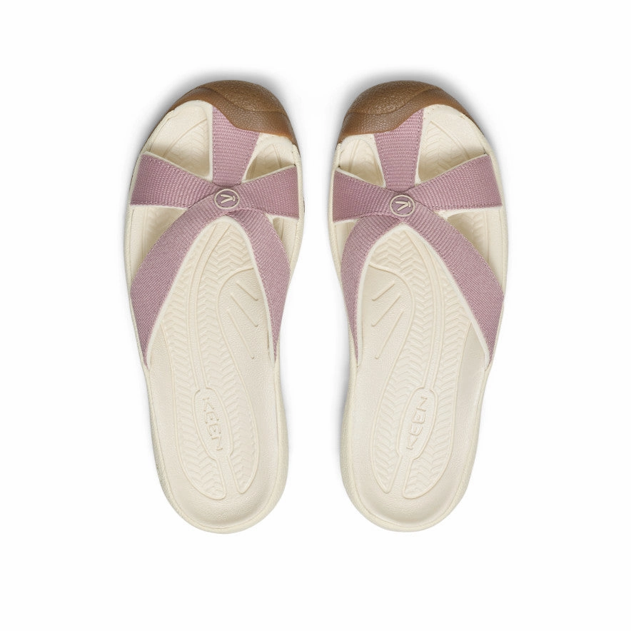 Soft Tech Foam Beach Sandals Women's Bali Slide Sandal  |  Toadstool/Birch