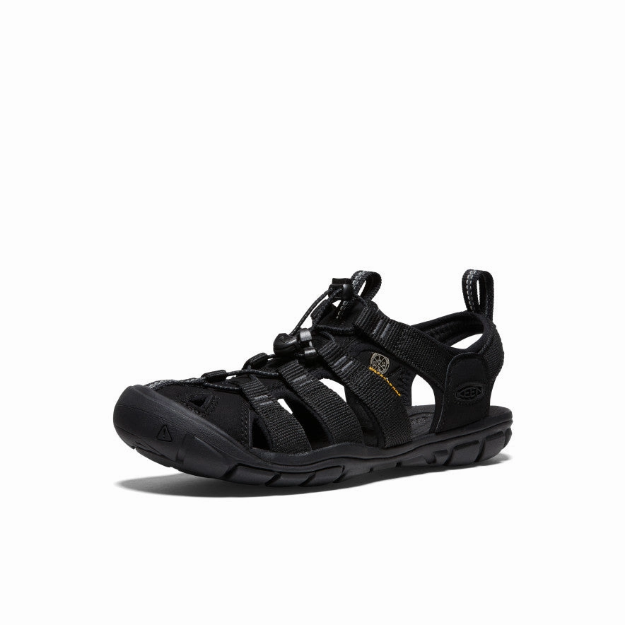 Women's Clearwater CNX Sandal  |  Black/Black Comfortable Vacation Footwear