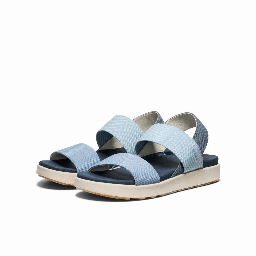 Women's Elle Backstrap Sandal  |  Faded Denim/Skyway Beach-ready Footwear Sunny Day