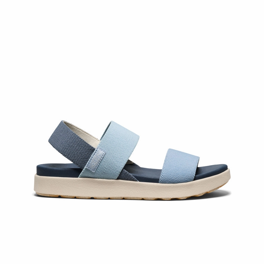 Tailored Fit Women's Elle Backstrap Sandal  |  Faded Denim/Skyway