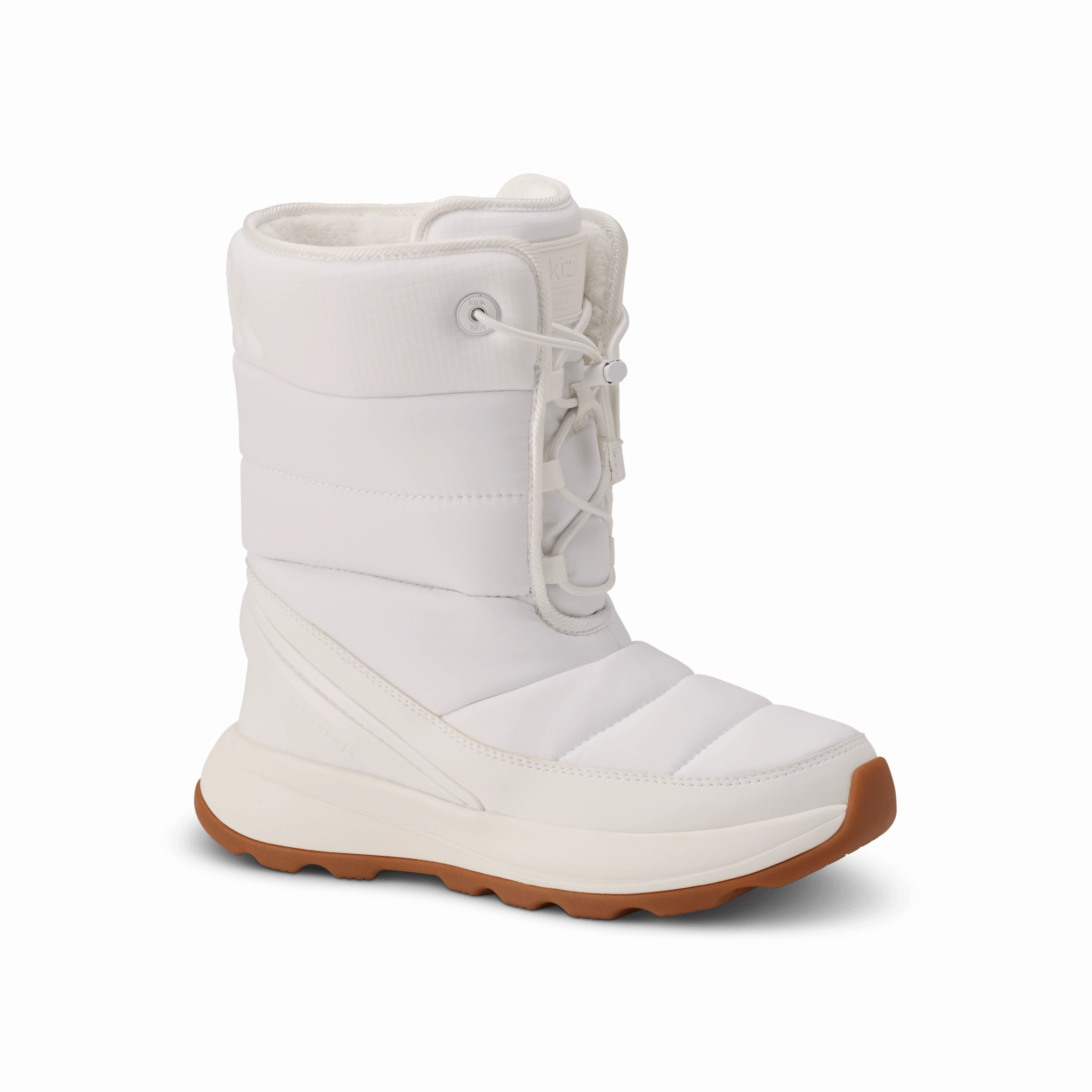 Women's Juno  2 High - Bright White Fur Trim Shock Absorbing