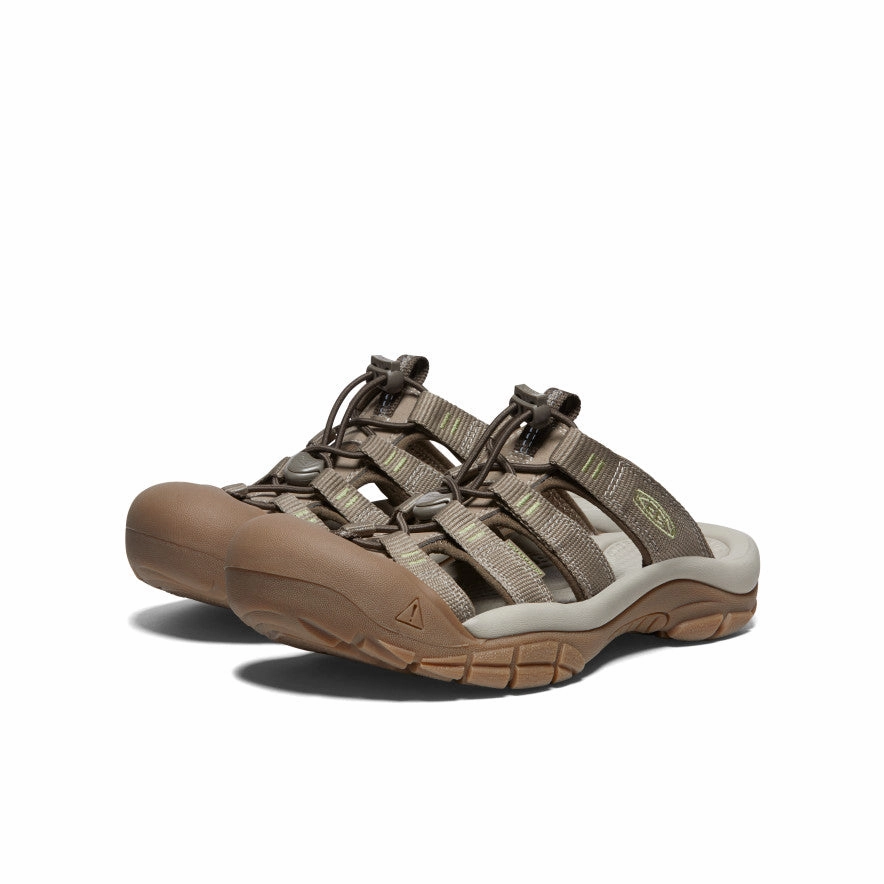 Stud Detail Women's Newport Slide  |  Timberwolf/Tarragon