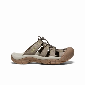 wedge sandals slim fit Women's Newport Slide  |  Timberwolf/Tarragon