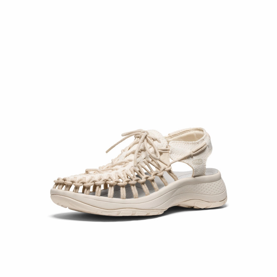Weight Distribution System Comfortable Straps Women's UNEEK Astoria Canvas Sneaker  |  Birch/Birch