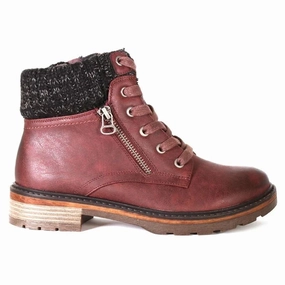 Women's Wanderlust Amy Waterproof Boot - Burgandy hypoallergenic