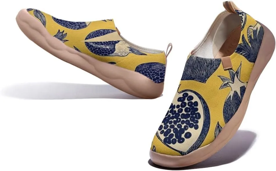 Women's Fruit Series Artistic Sports Shoes Casual Loafers Lightweight and Comfortable Travel Shoes