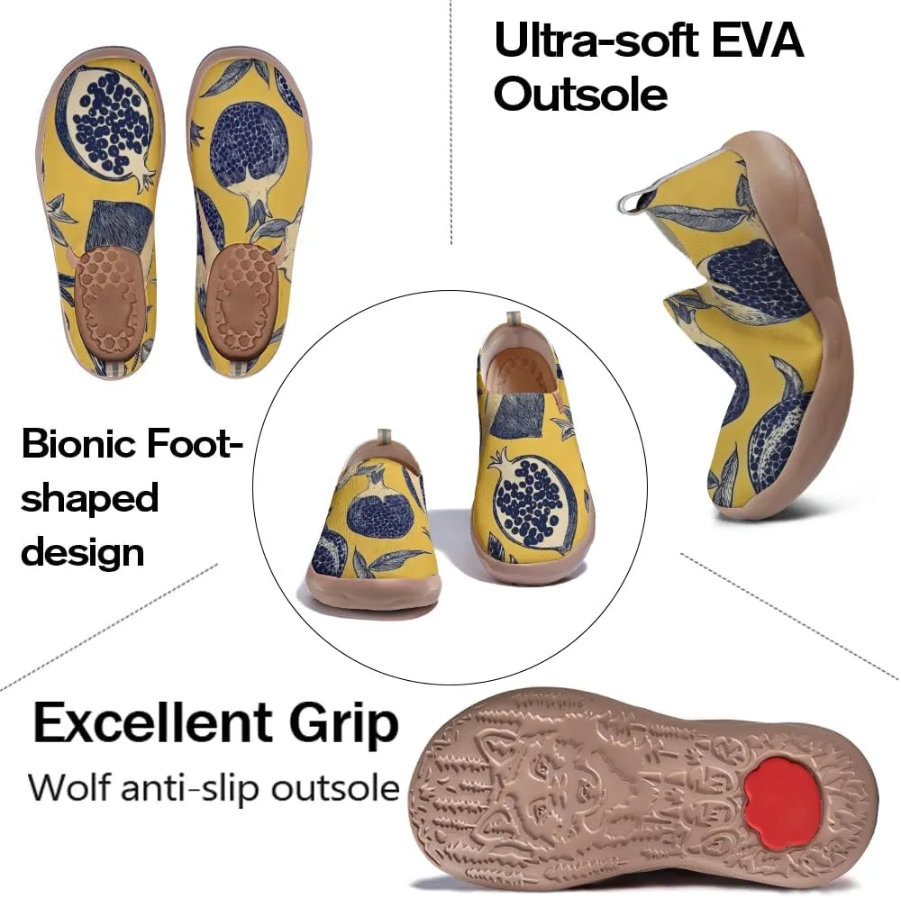 Women's Fruit Series Artistic Sports Shoes Casual Loafers Lightweight and Comfortable Travel Shoes