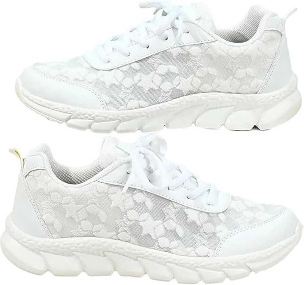 Women's Luxury Orthopedic Sports Shoes, Hollow Breathable mesh Shoes, Lightweight and Comfortable Tennis Running Shoes, Low-top Comfortable Women's Walking Sports Shoes