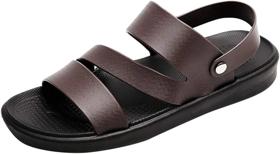 Womens Platform Sandals with Arch Support Adjustable Buckle Beach Sandal Comfortable Slip On Cushion Slides