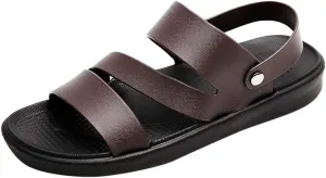 Womens Platform Sandals with Arch Support Adjustable Buckle Beach Sandal Comfortable Slip On Cushion Slides
