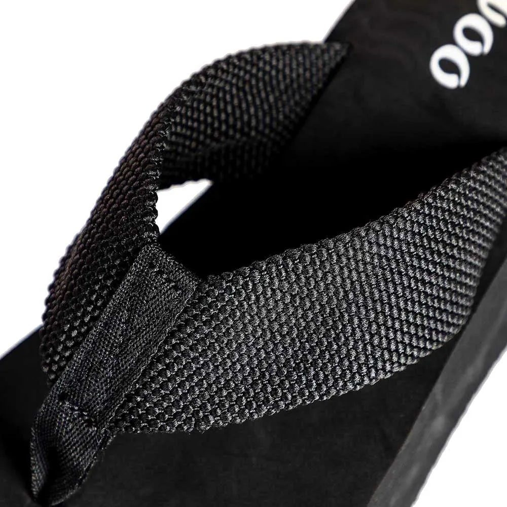 Women's Platform Wedges Webbing Flip Flops Designer Beach Sandals