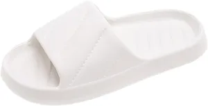 Women's Slides Non Slip Quick Drying Shower Slides Shower Sandals Women Lightweight Shower Shoes Non Slip