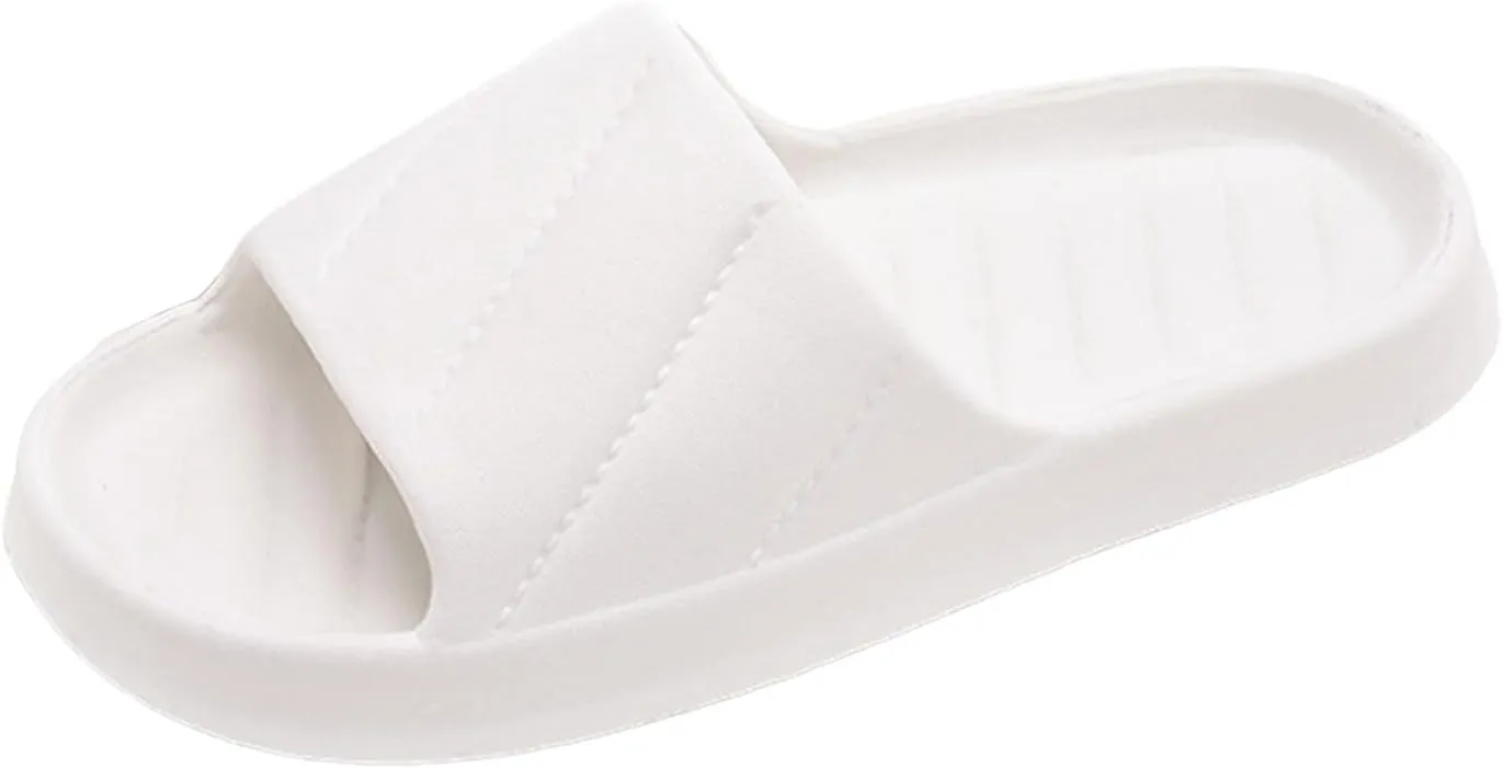 Women's Slides Non Slip Quick Drying Shower Slides Shower Sandals Women Lightweight Shower Shoes Non Slip