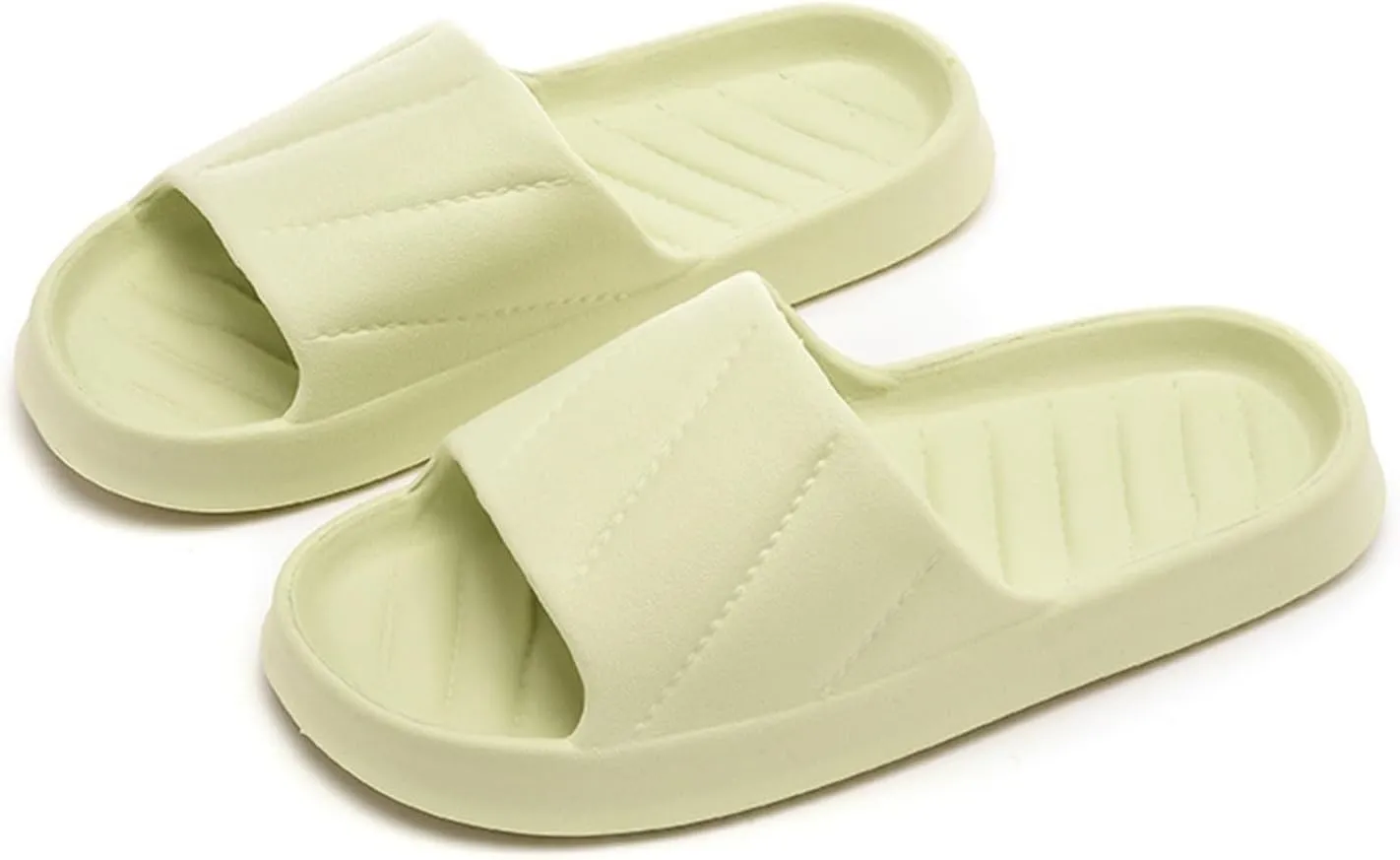 Women's Slides Non Slip Quick Drying Shower Slides Shower Sandals Women Lightweight Shower Shoes Non Slip