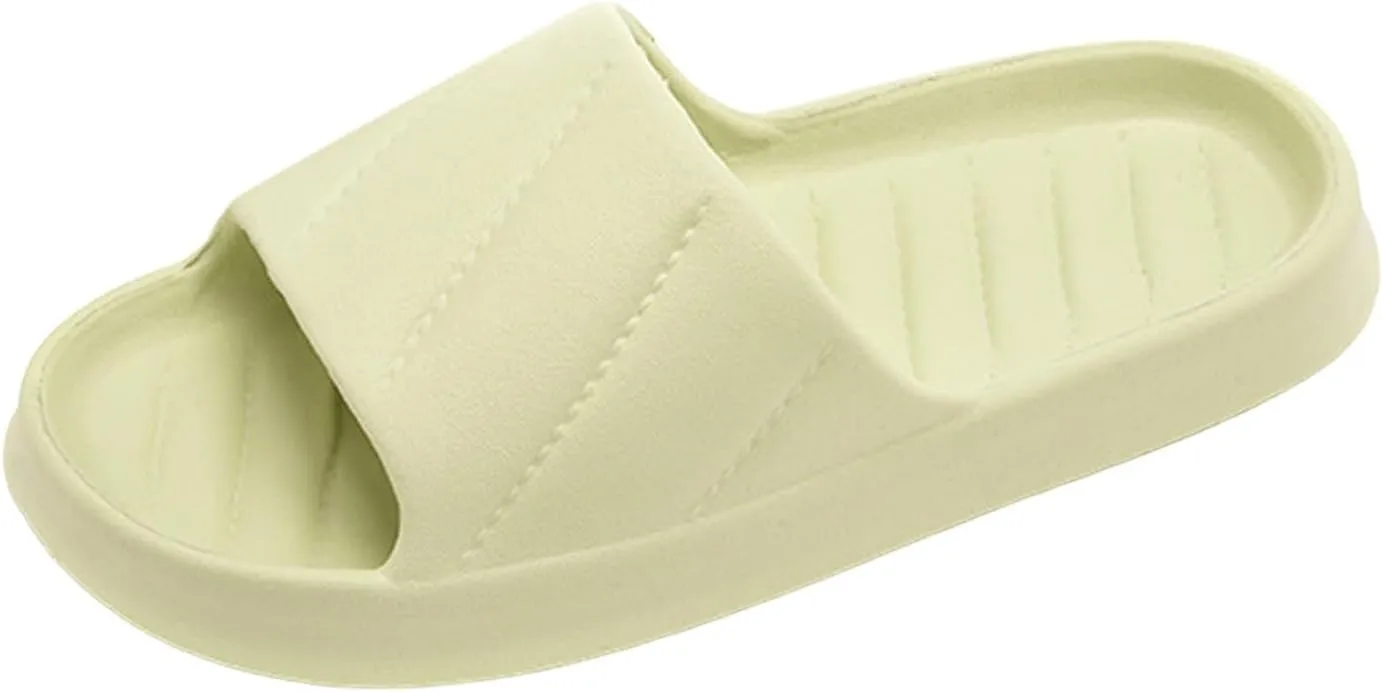Women's Slides Non Slip Quick Drying Shower Slides Shower Sandals Women Lightweight Shower Shoes Non Slip