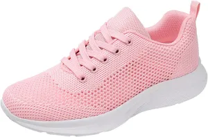 Womens Sneakers Slip On Walking Shoes Lightweight Workout Shoes Non Slip Running Shoes Mesh Breathable Sport Trainer