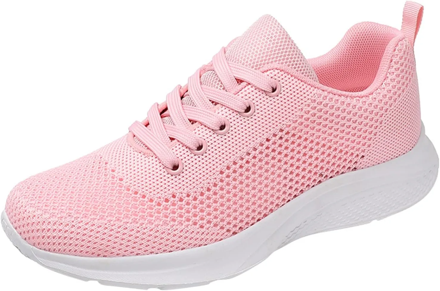 Womens Sneakers Slip On Walking Shoes Lightweight Workout Shoes Non Slip Running Shoes Mesh Breathable Sport Trainer