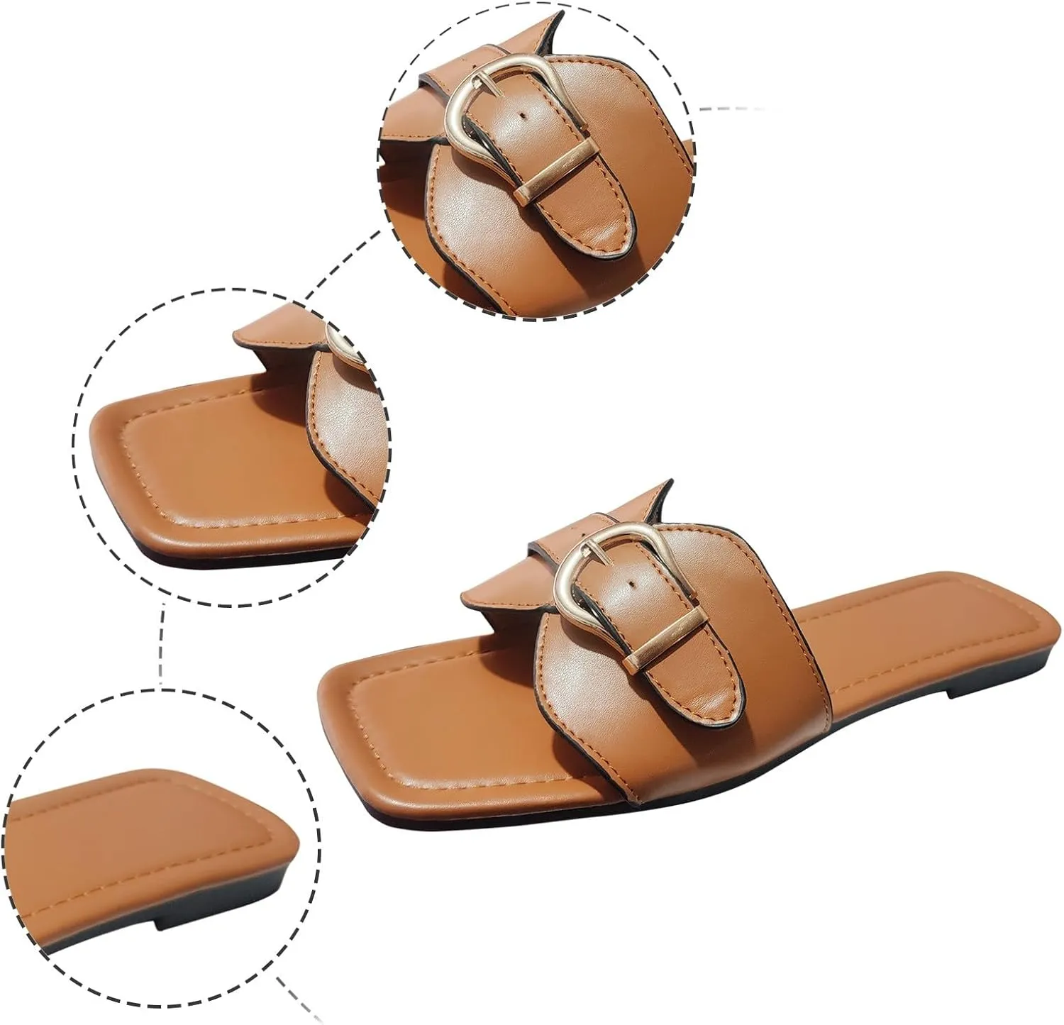 Women's Summer Fashion Open Toed Flip Flops Casual And Comfortable Beach Slippers Womens Slipper Sandals Size 9