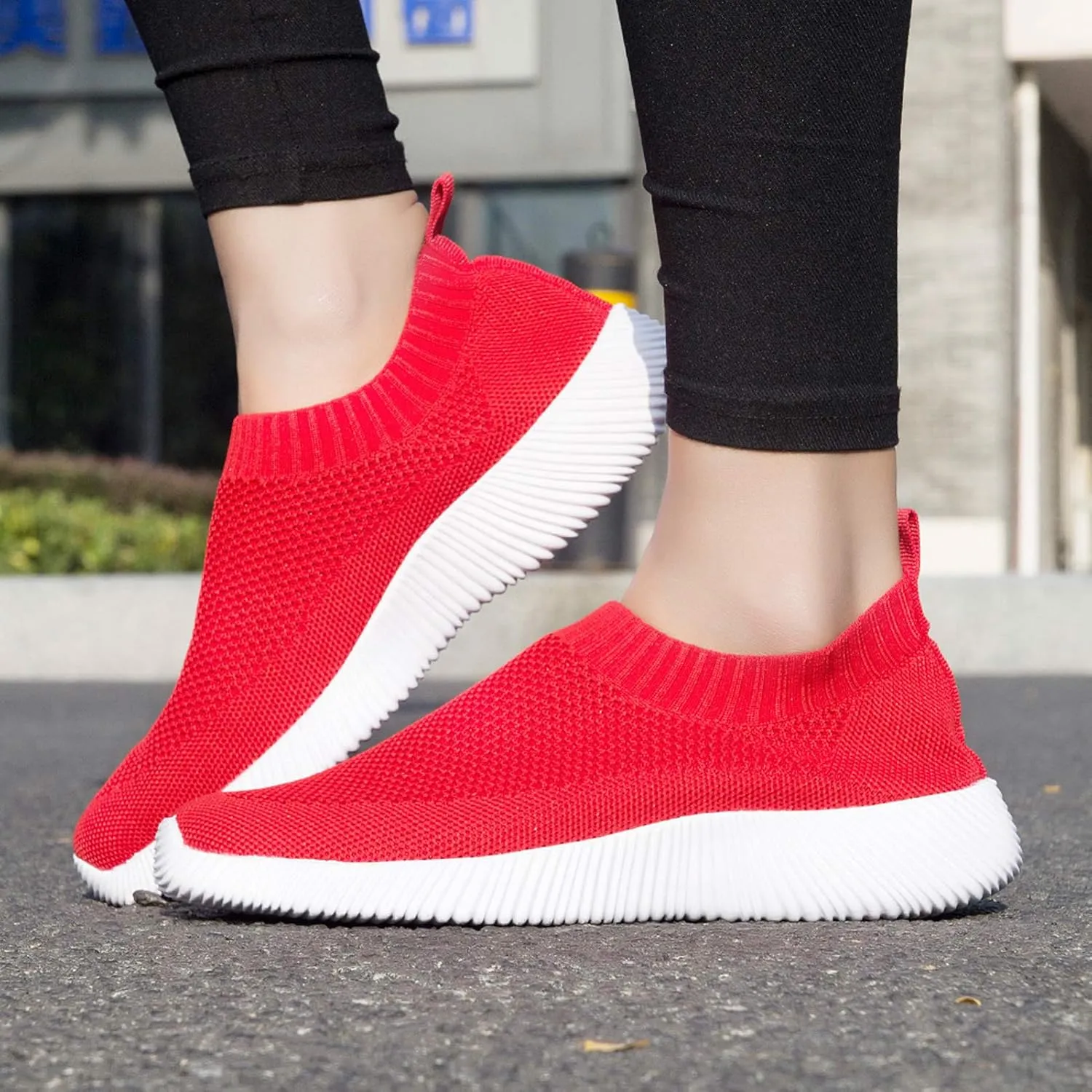 Womens Walking Shoes Fashion Tennis Sneakers Athletic Non Slip Lightweight Casual Running Shoes