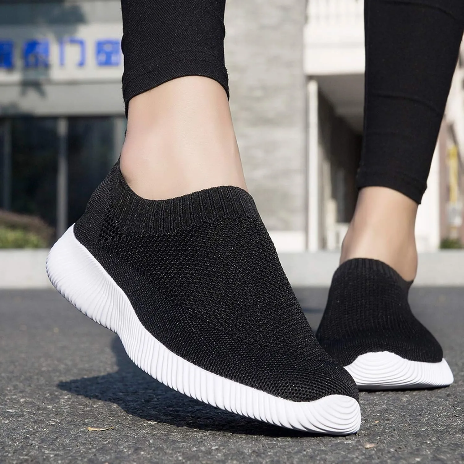 Womens Walking Shoes Fashion Tennis Sneakers Athletic Non Slip Lightweight Casual Running Shoes
