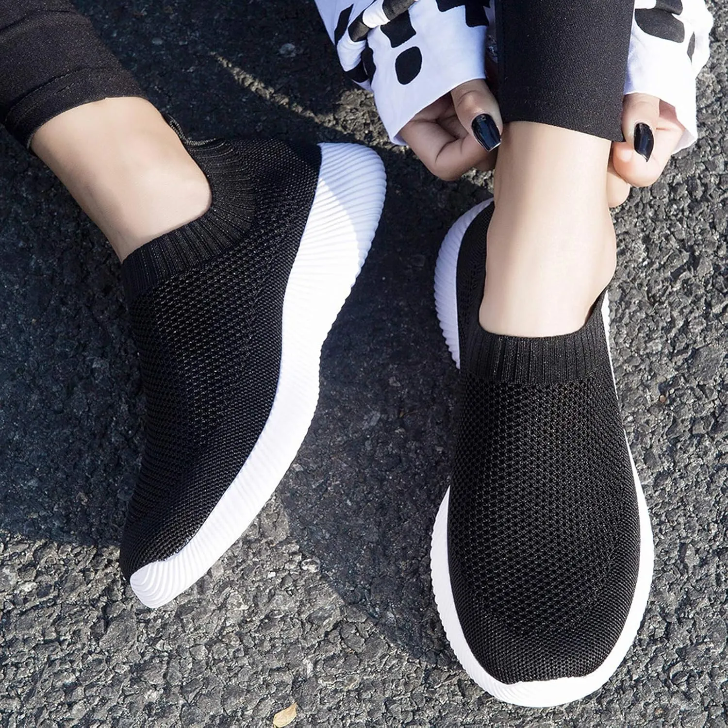 Womens Walking Shoes Fashion Tennis Sneakers Athletic Non Slip Lightweight Casual Running Shoes