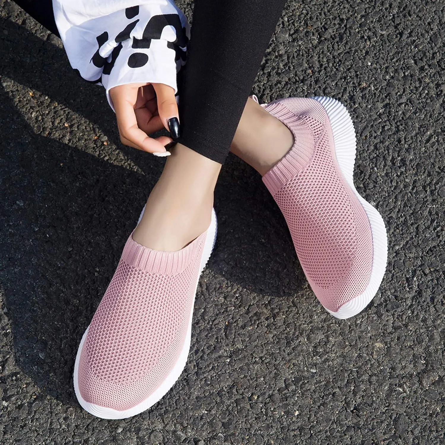 Womens Walking Shoes Fashion Tennis Sneakers Athletic Non Slip Lightweight Casual Running Shoes