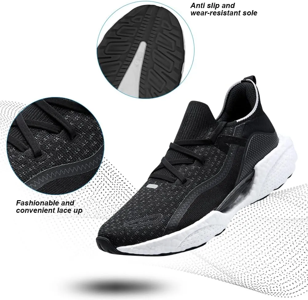Women's Walking Shoes Lightweight Running Sports Shoes Breathable Mesh Fashion Sneakers.
