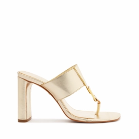 Lake Step Salma Metallic Leather Sandal