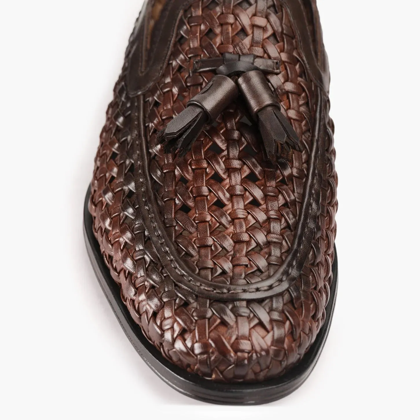 Woven loafers