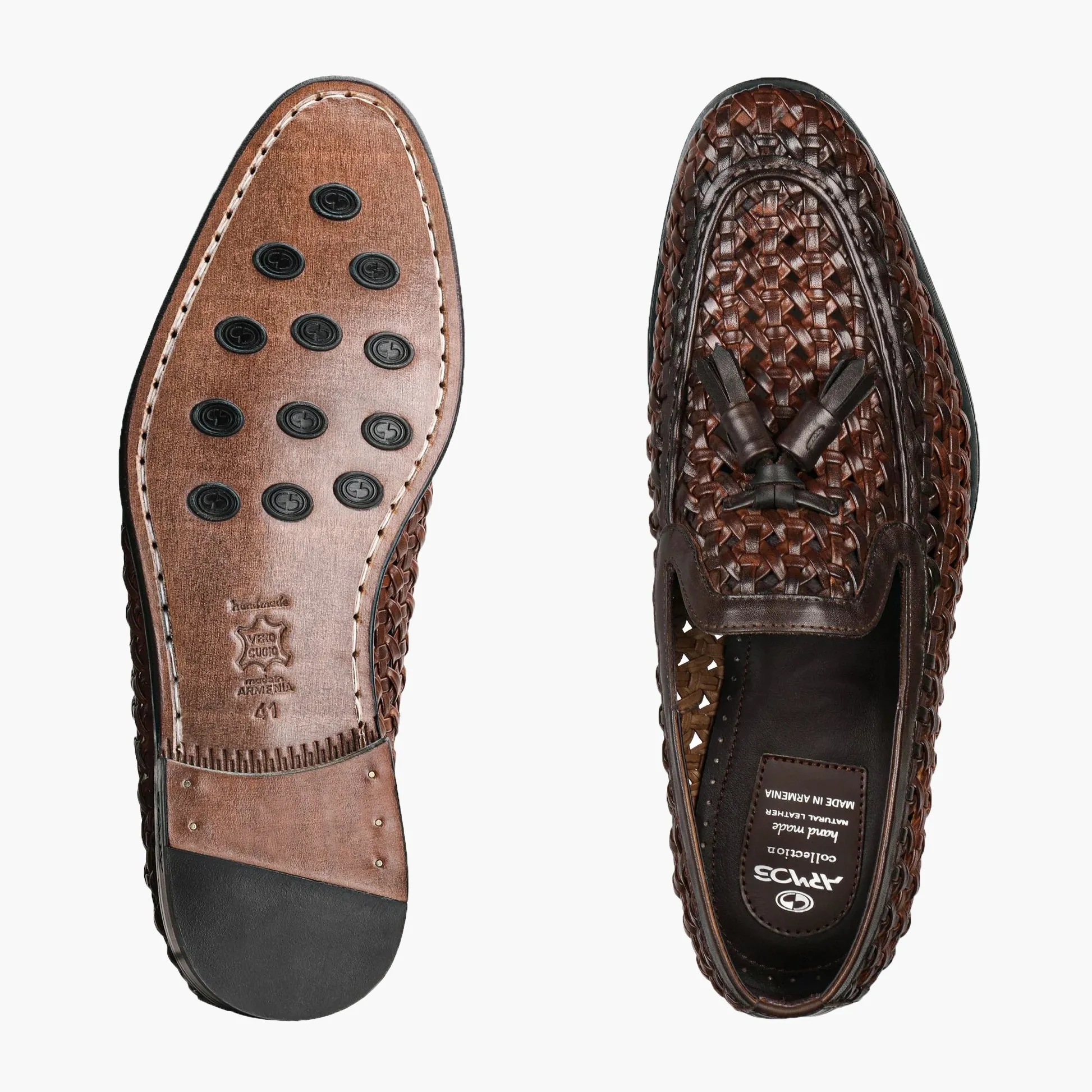 Woven loafers