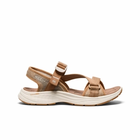 Black Chic Women's Leiki Open-Toe Sandal  |  Chipmunk/Birch