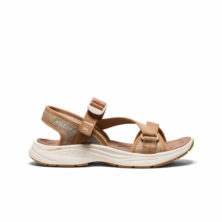 Black Chic Women's Leiki Open-Toe Sandal  |  Chipmunk/Birch