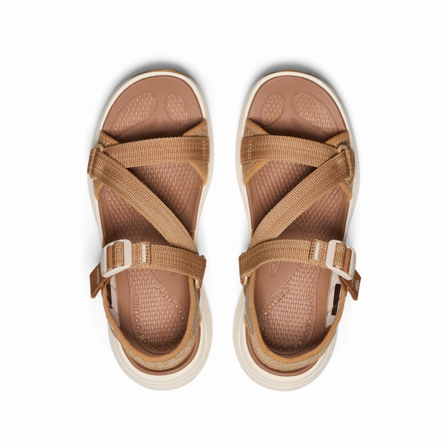 Women's Leiki Open-Toe Sandal  |  Chipmunk/Birch Trail Friendly Smart Design