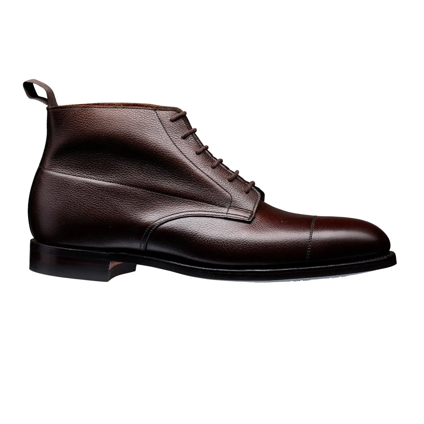 High Traction Stylish Explorer Wye Dark Brown Pebble Grain