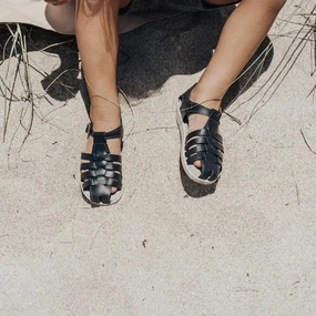 Relax Mode Audrey Fisherman Sandal - Navy