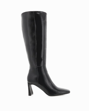 Durable Shell Rainy Day Commuter Picnic YASMEEN - BLACK CRINKLE PATENT