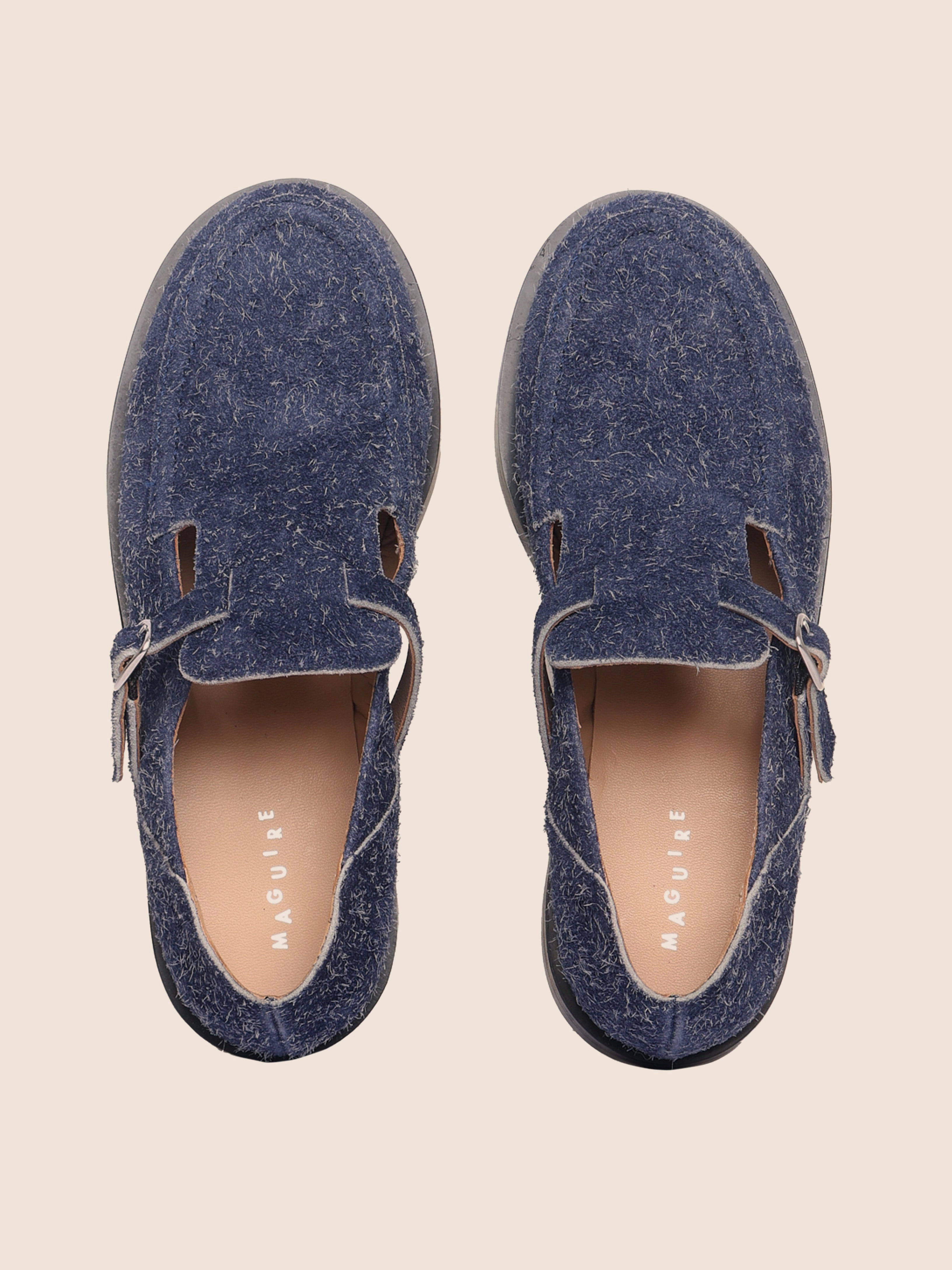Play Walk Guest Side Zafra Navy Flat