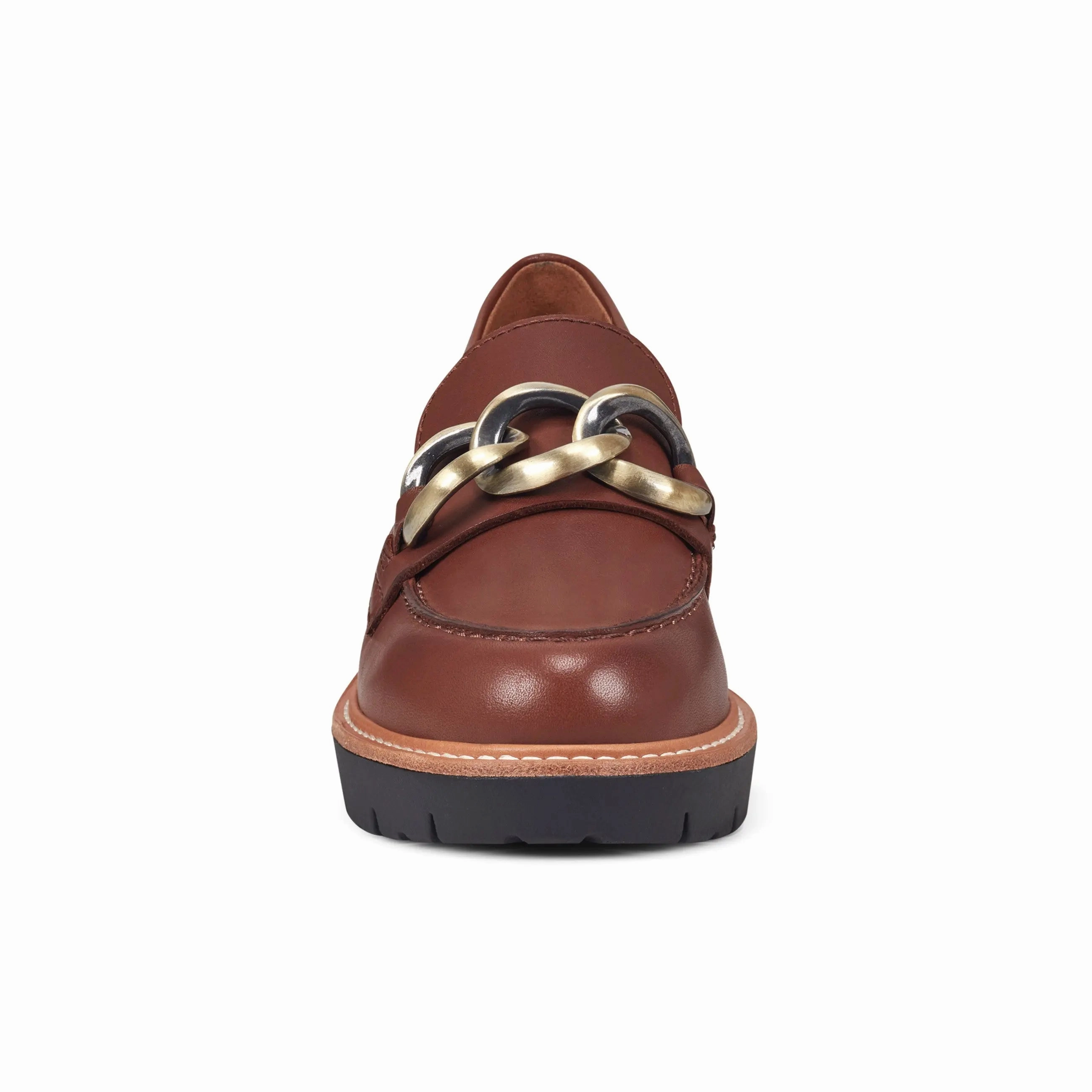 Zalor Round Toe Lug Sole Casual Slip-on Loafers Rugged Built Winter Walker EverydayUse