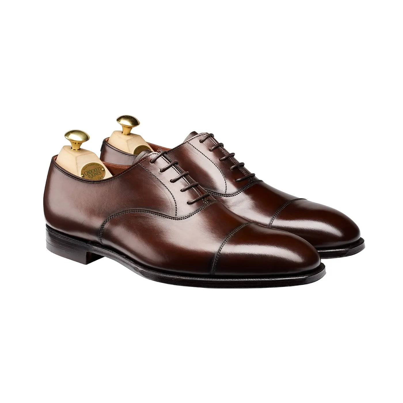 Audley Dark Brown Antique Calf Shock Absorption Midsole