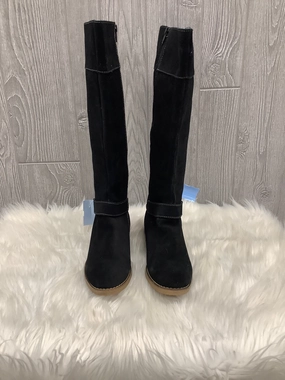 Boots Knee Flats By Clothes Mentor In Black, Size: 8.5 Field Work Skin Hug
